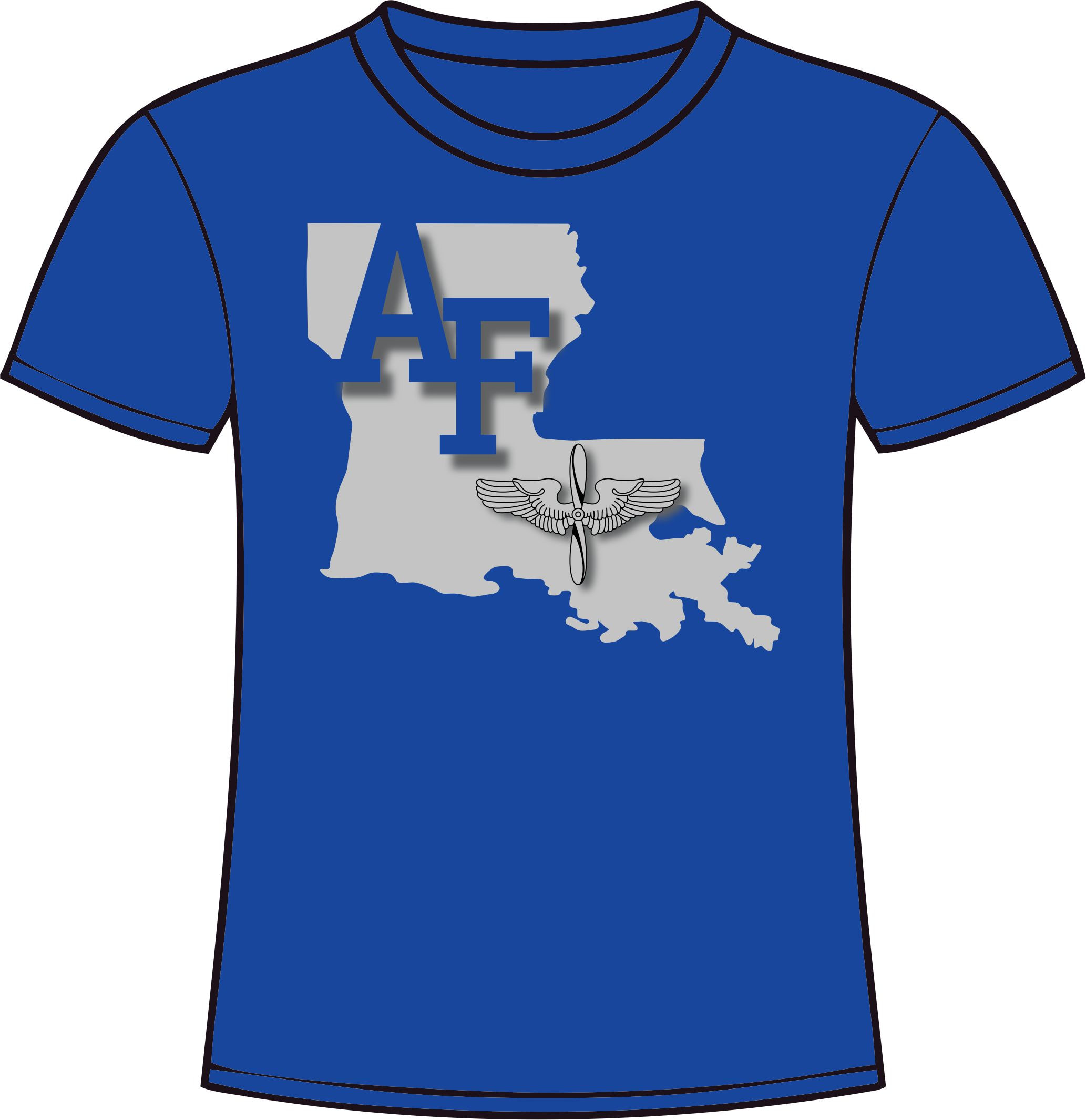 USAFA Louisiana Parents' Club Logo T-shirt